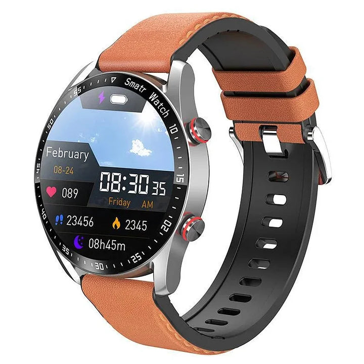 Men's Health Monitoring Smartwatch – Heart Rate GPS Sleep & Fitness Tracker