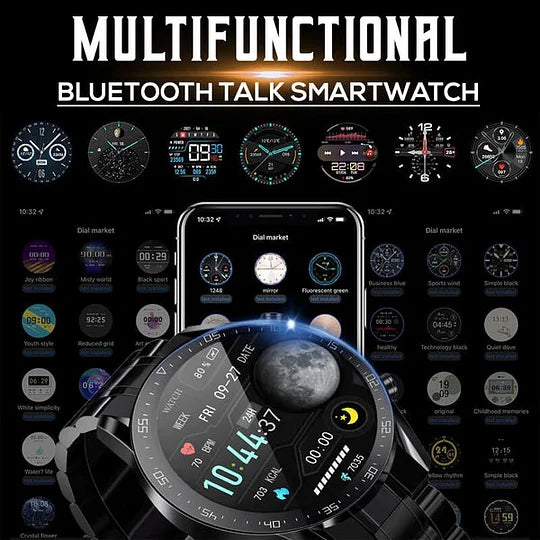 Men's Health Monitoring Smartwatch – Heart Rate GPS Sleep & Fitness Tracker
