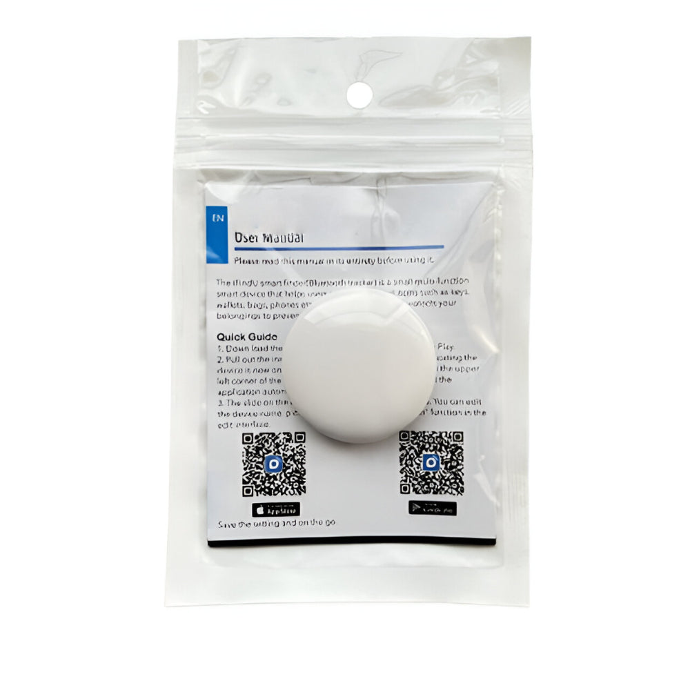 Bluetooth GPS Key Finder – Compact Coin Size & App Alert Tracking