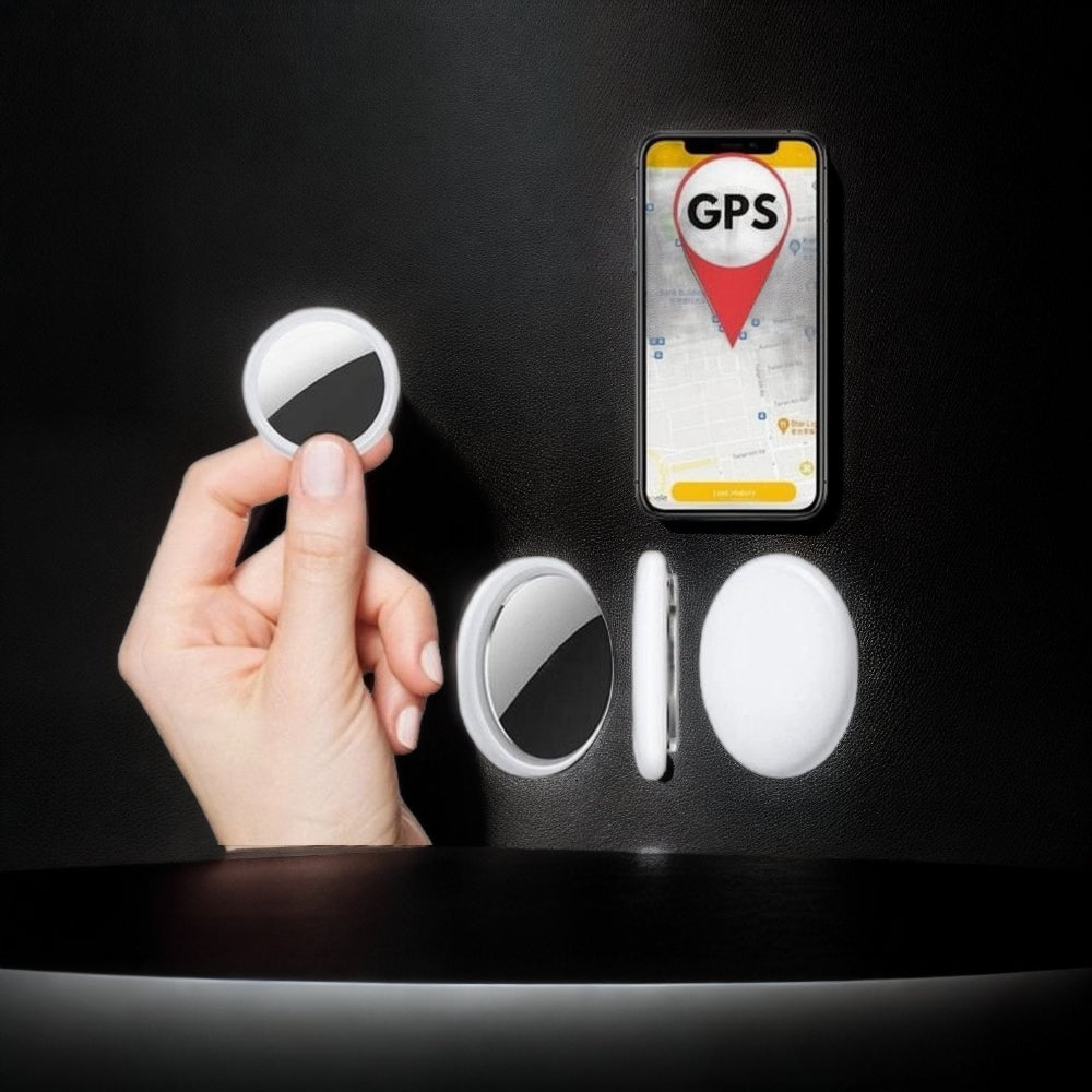Bluetooth GPS Key Finder – Compact Coin Size & App Alert Tracking
