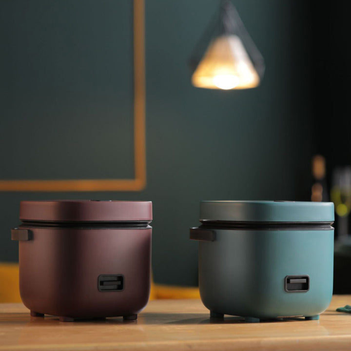 Mini Rice Cooker & Steamer – 1-2 Person Compact Multi-Function & Non-Stick