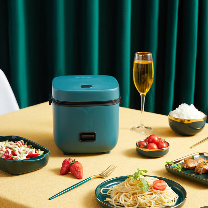 Mini Rice Cooker & Steamer – 1-2 Person Compact Multi-Function & Non-Stick