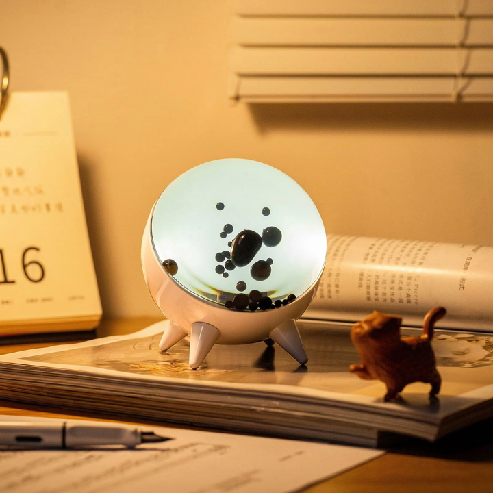 Music-Reactive Ferrofluid Display – Interactive STEM Desk Art & Tech