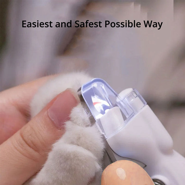 Pet Nail Clipper – LED Light Guided Stainless Steel Blade