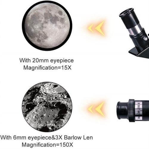 Professional Telescope with Tripod – Stargazing Moon Watching & Adjustable