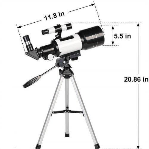 Professional Telescope with Tripod – Stargazing Moon Watching & Adjustable