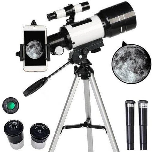 Professional Telescope with Tripod – Stargazing Moon Watching & Adjustable