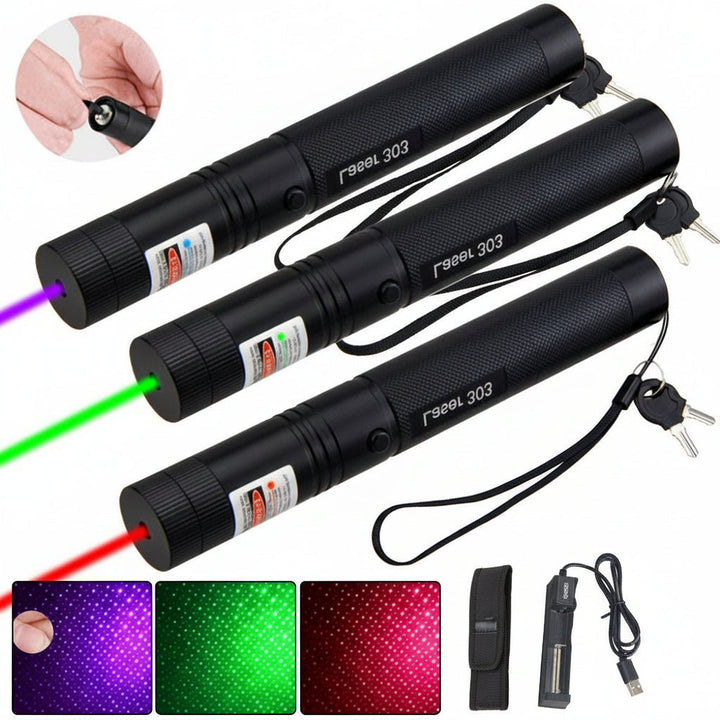 Rechargeable Laser Pointer – Long-Range High-Power Presentations & Outdoors