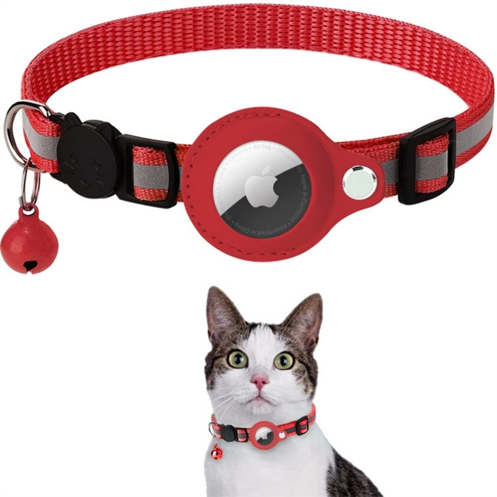 Cat GPS Tracker Collar – Reflective Waterproof Real-Time Location & Lightweight