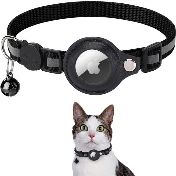 Cat GPS Tracker Collar – Reflective Waterproof Real-Time Location & Lightweight