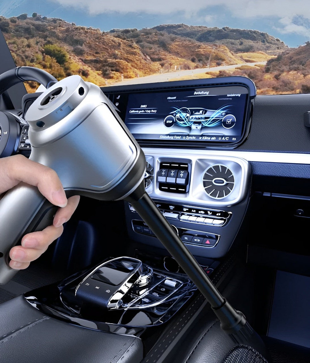Cordless Car Vacuum Cleaner – High-Power Handheld Portable & Cyclone Suction