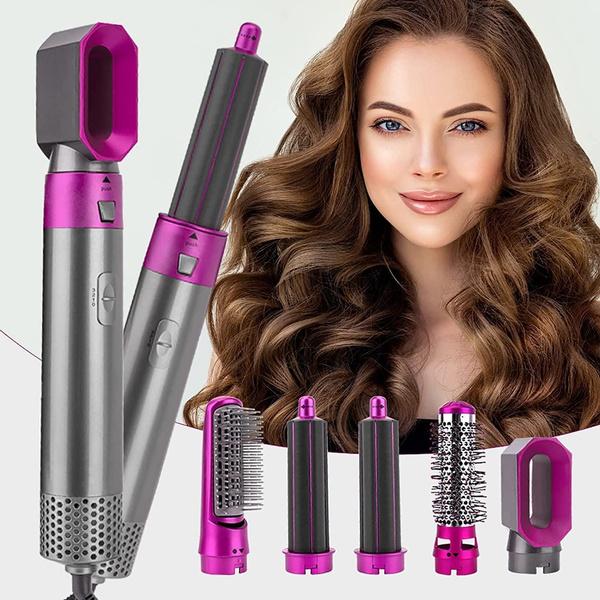 Women's 5-in-1 Hair Styler – Curl Straight Waves & Heat Protective