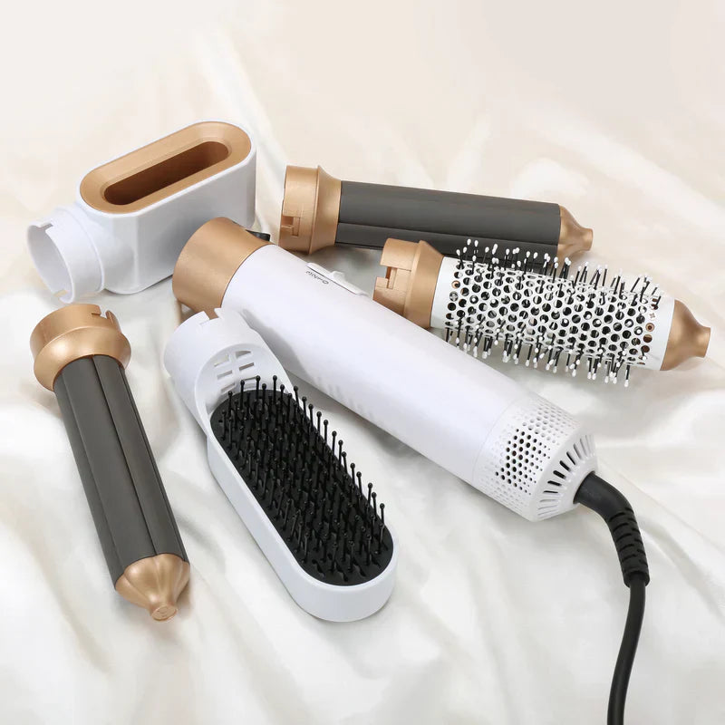 Women's 5-in-1 Hair Styler – Curl Straight Waves & Heat Protective