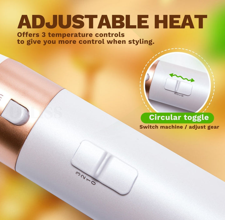Women's 5-in-1 Hair Styler – Curl Straight Waves & Heat Protective
