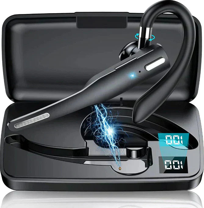 Bluetooth 5.1 Noise Cancelling Headset – Dual Mics Men's Wireless & Over-Ear