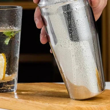 Cocktail Bar Kit – Metallic Mixology Set Bartender & Gift