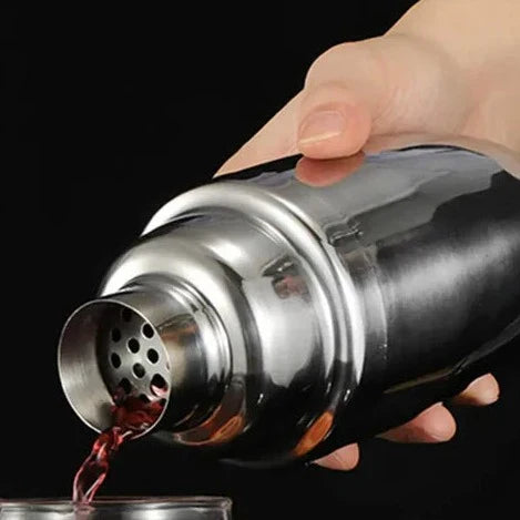 Cocktail Bar Kit – Metallic Mixology Set Bartender & Gift