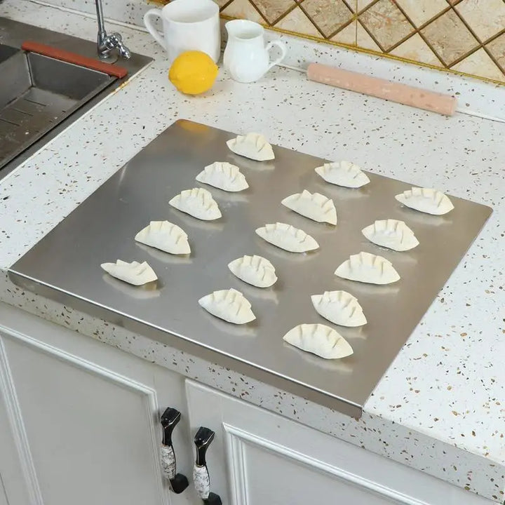 Stainless Steel Chopping Board – Hygienic Kitchen Food Prep & Easy Clean