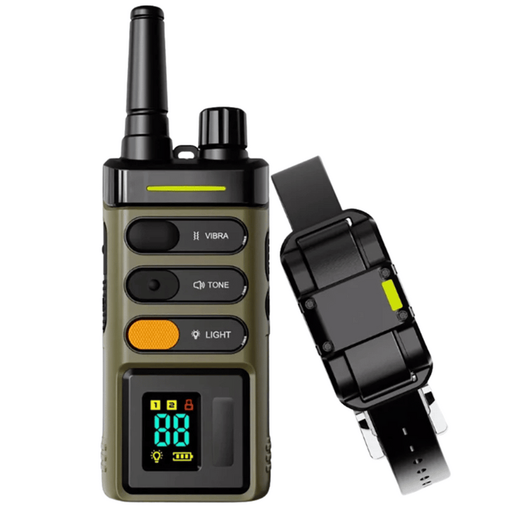 Dog Training Collar – 1 Mile Remote Range Large Dogs & Shock Vibration