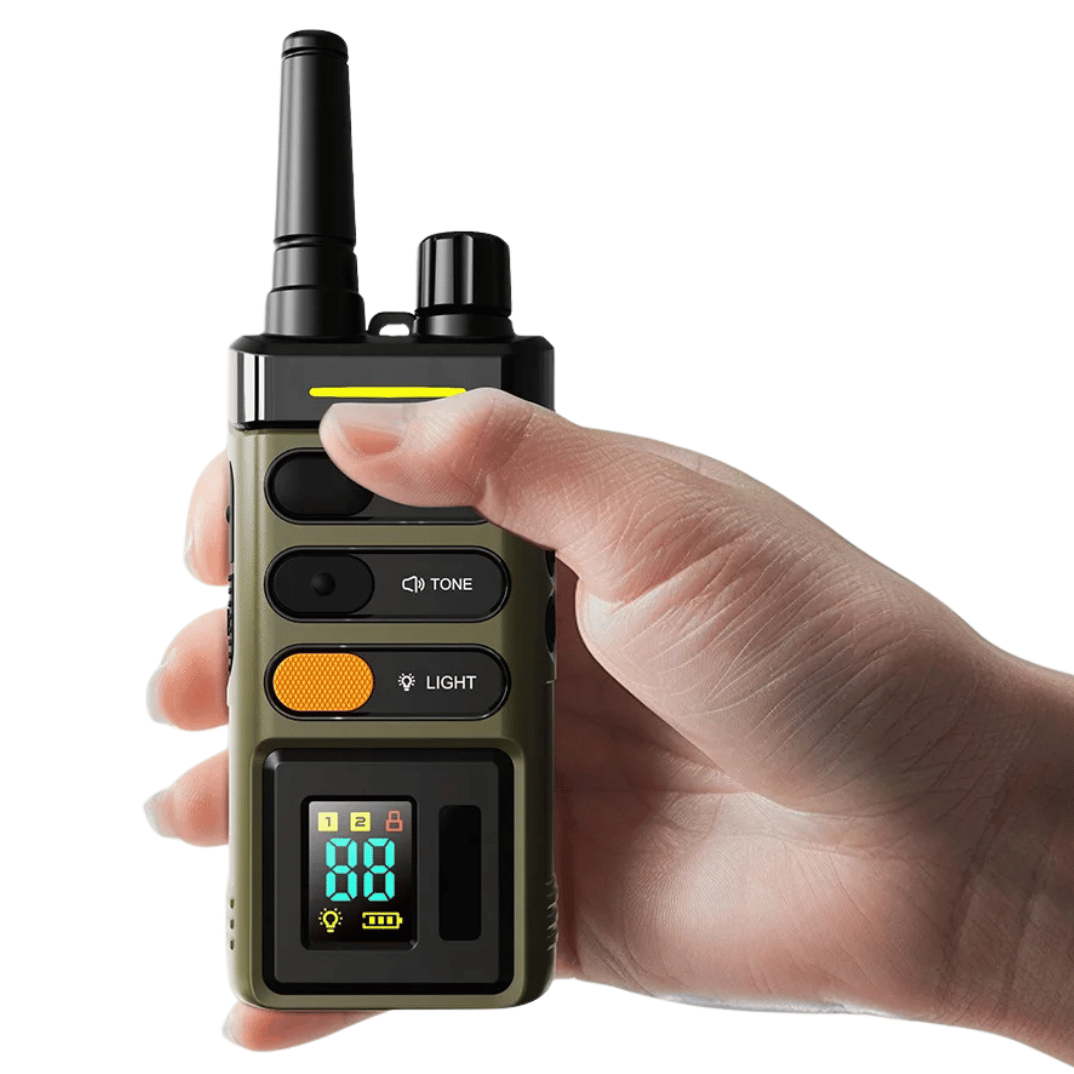 Dog Training Collar – 1 Mile Remote Range Large Dogs & Shock Vibration