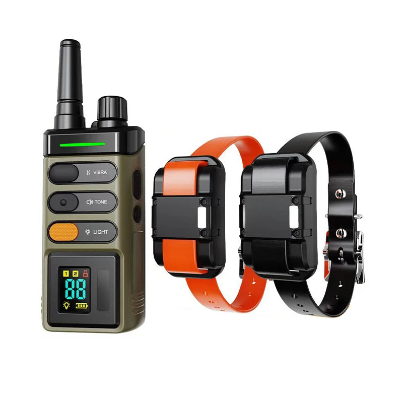 Dog Training Collar – 1 Mile Remote Range Large Dogs & Shock Vibration