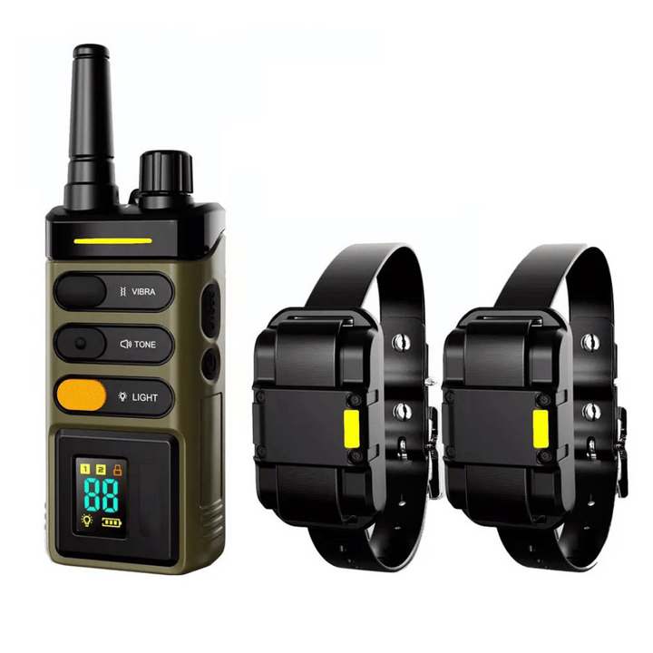 Dog Training Collar – 1 Mile Remote Range Large Dogs & Shock Vibration