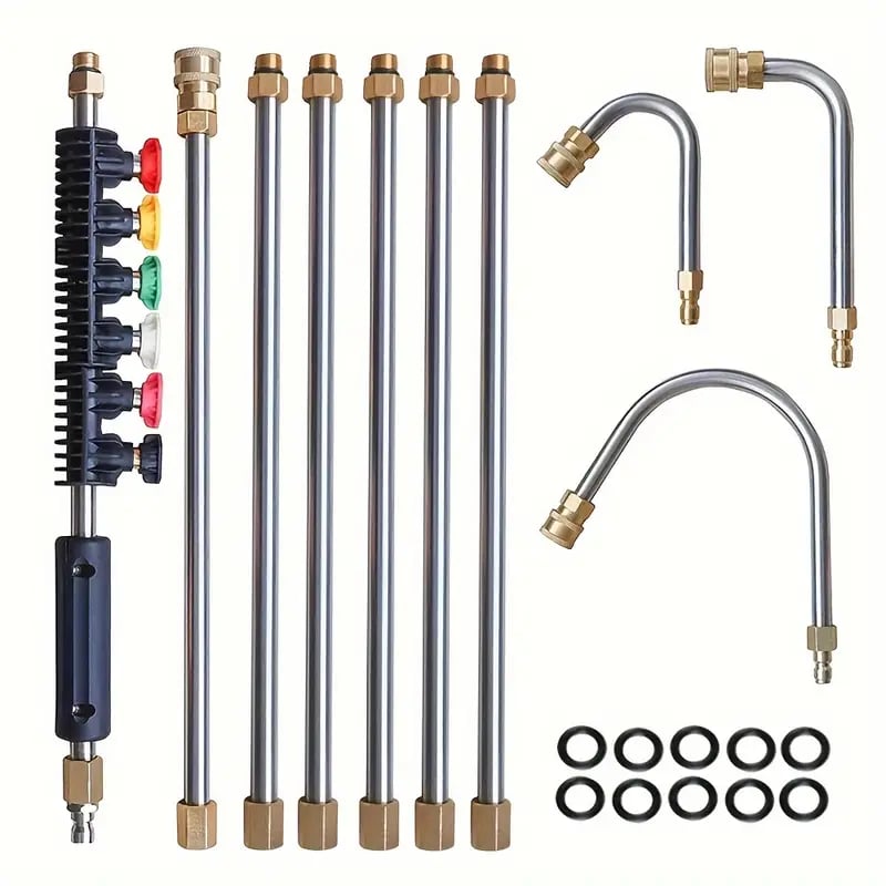 Pressure Washer Wand – 4000 PSI Telescoping Gutter & Roof