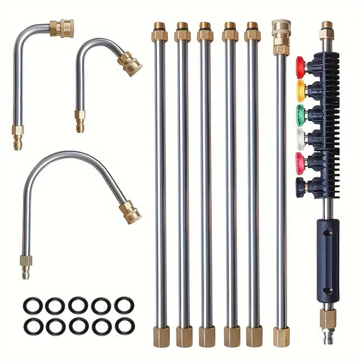 Pressure Washer Wand – 4000 PSI Telescoping Gutter & Roof