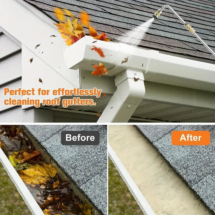Pressure Washer Wand – 4000 PSI Telescoping Gutter & Roof