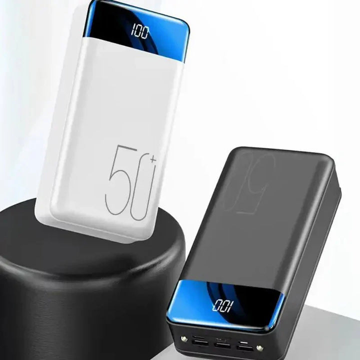 50000mAh Power Bank – Ultra Capacity Fast Charging USB-C & Portable