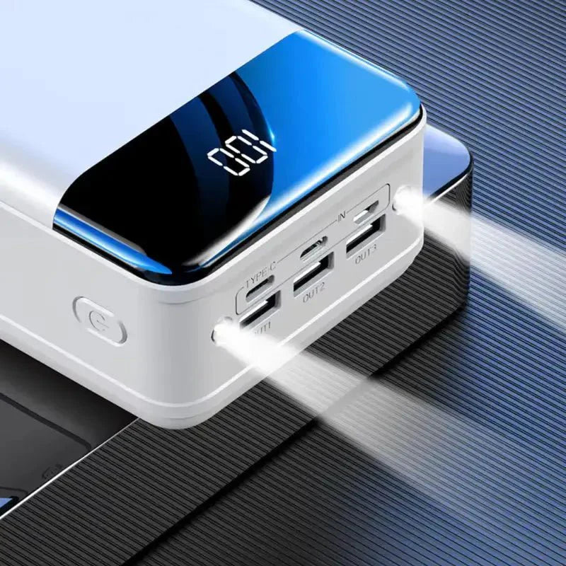 50000mAh Power Bank – Ultra Capacity Fast Charging USB-C & Portable