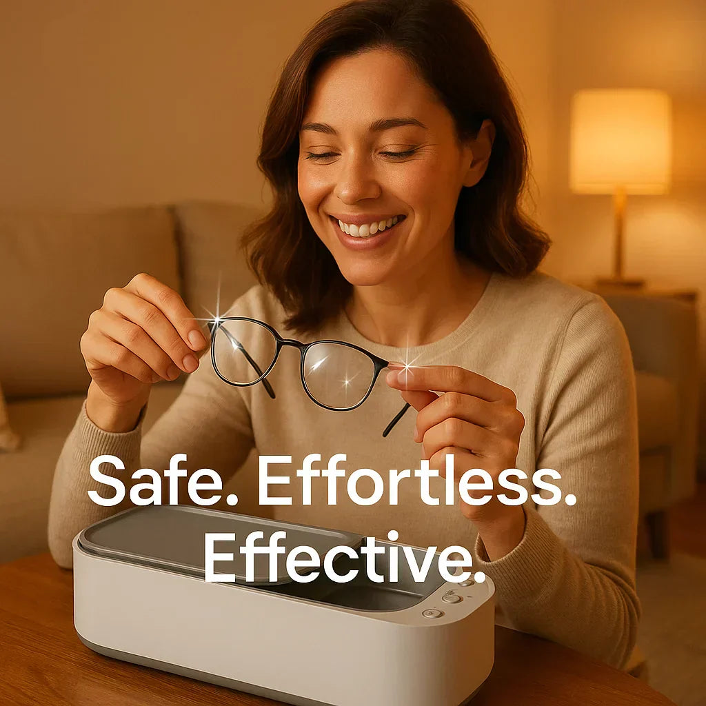 Ultrasonic Cleaner – Jewellery Glasses Watches & Professional Deep Clean