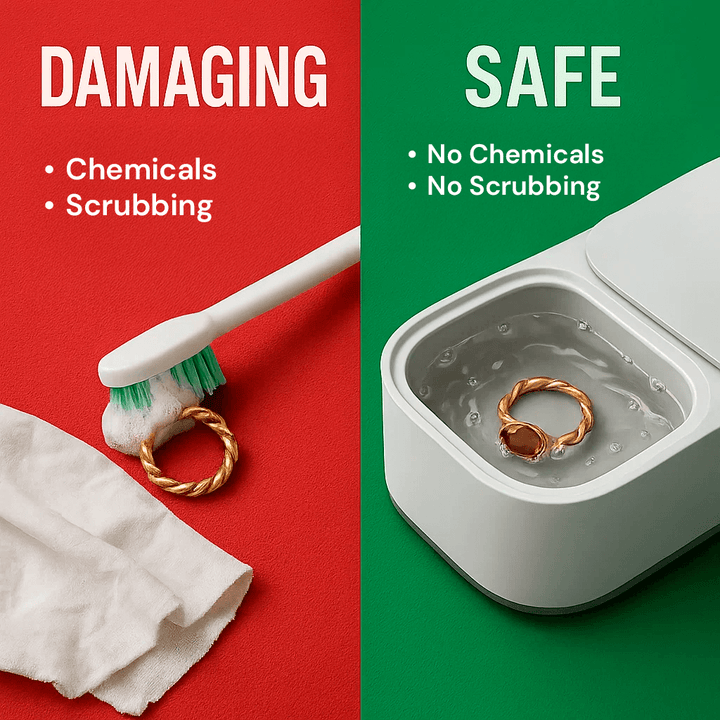 Ultrasonic Cleaner – Jewellery Glasses Watches & Professional Deep Clean