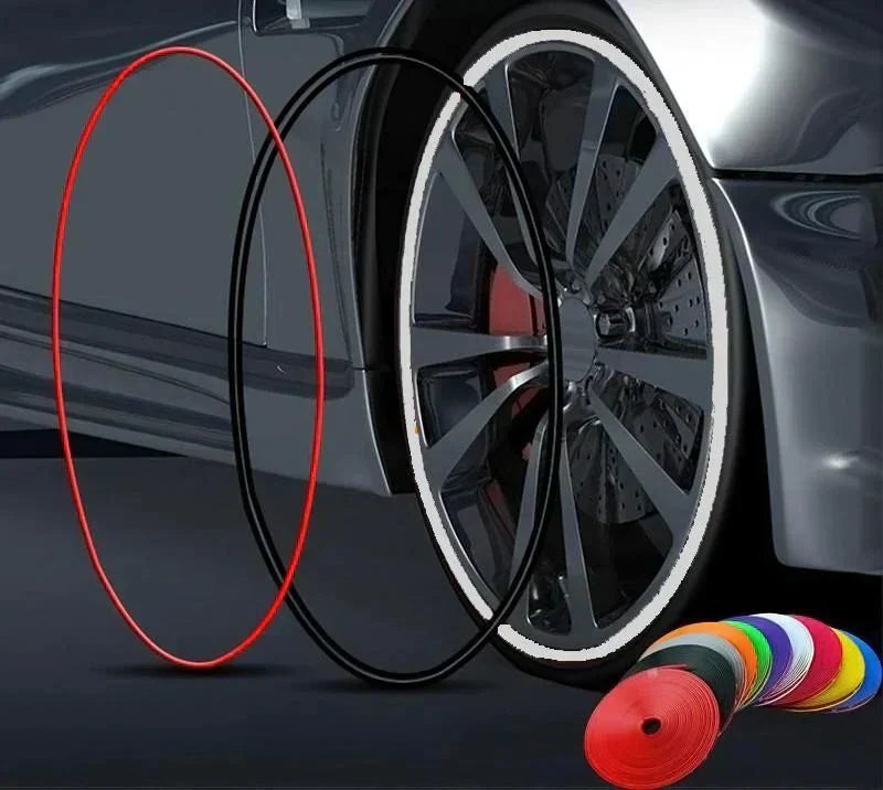 Alloy Wheel Rim Protector – Universal Fit Kerb Scrape Prevention & Unisex