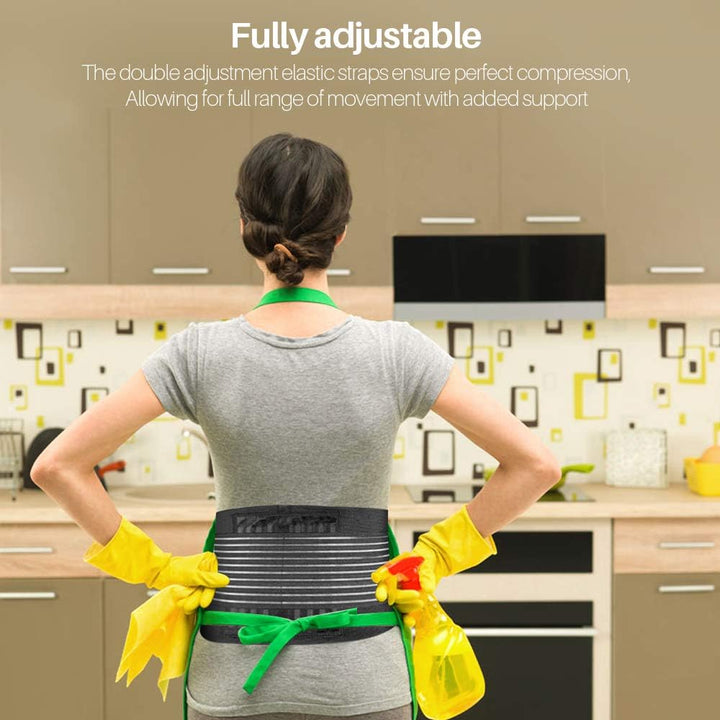 Lower Back Support Belt – Lightweight Unisex Pain Relief & Lumbar Stabilizer