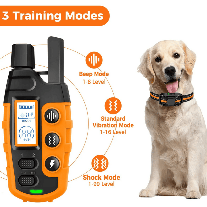Dog E-Collar – Waterproof Rechargeable Remote Training