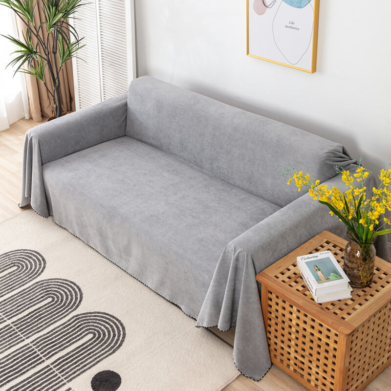 Waterproof Sofa Throw – Jacquard Edge Non-Slip Machine Washable