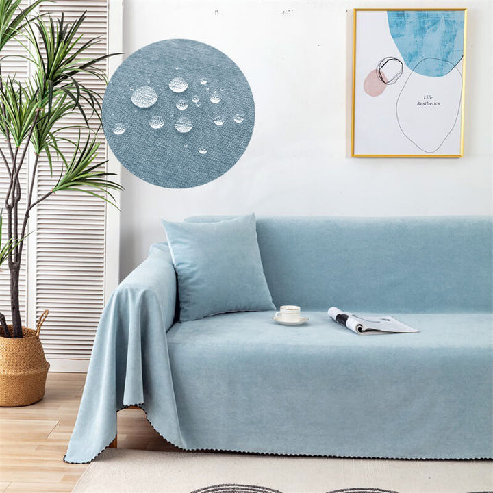 Waterproof Sofa Throw – Jacquard Edge Non-Slip Machine Washable