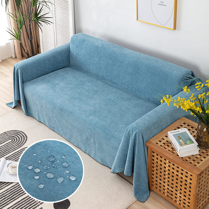 Waterproof Sofa Throw – Jacquard Edge Non-Slip Machine Washable