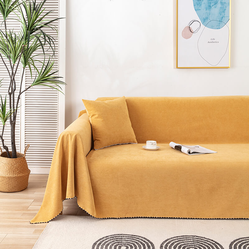 Waterproof Sofa Throw – Jacquard Edge Non-Slip Machine Washable