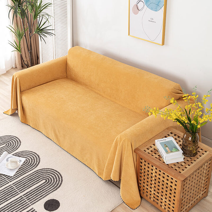 Waterproof Sofa Throw – Jacquard Edge Non-Slip Machine Washable