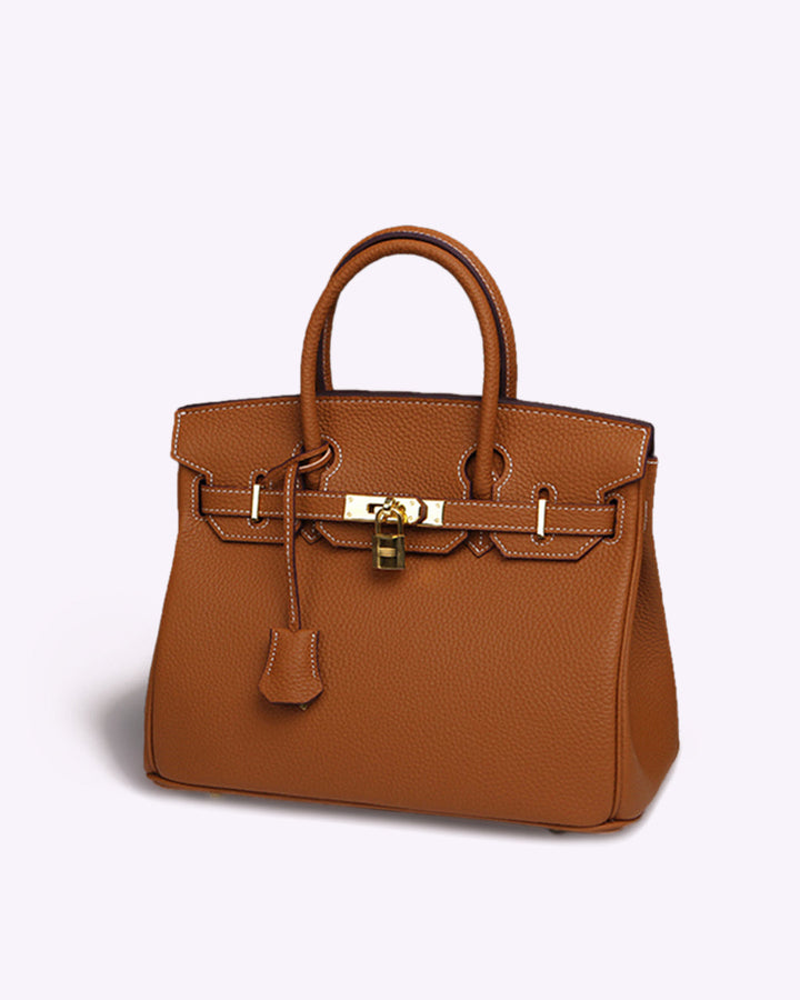 Women's Luxury Leather Shoulder Bag – Elegant Timeless & Structured