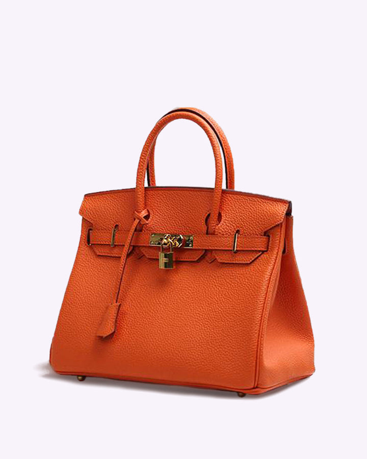 Women's Luxury Leather Shoulder Bag – Elegant Timeless & Structured